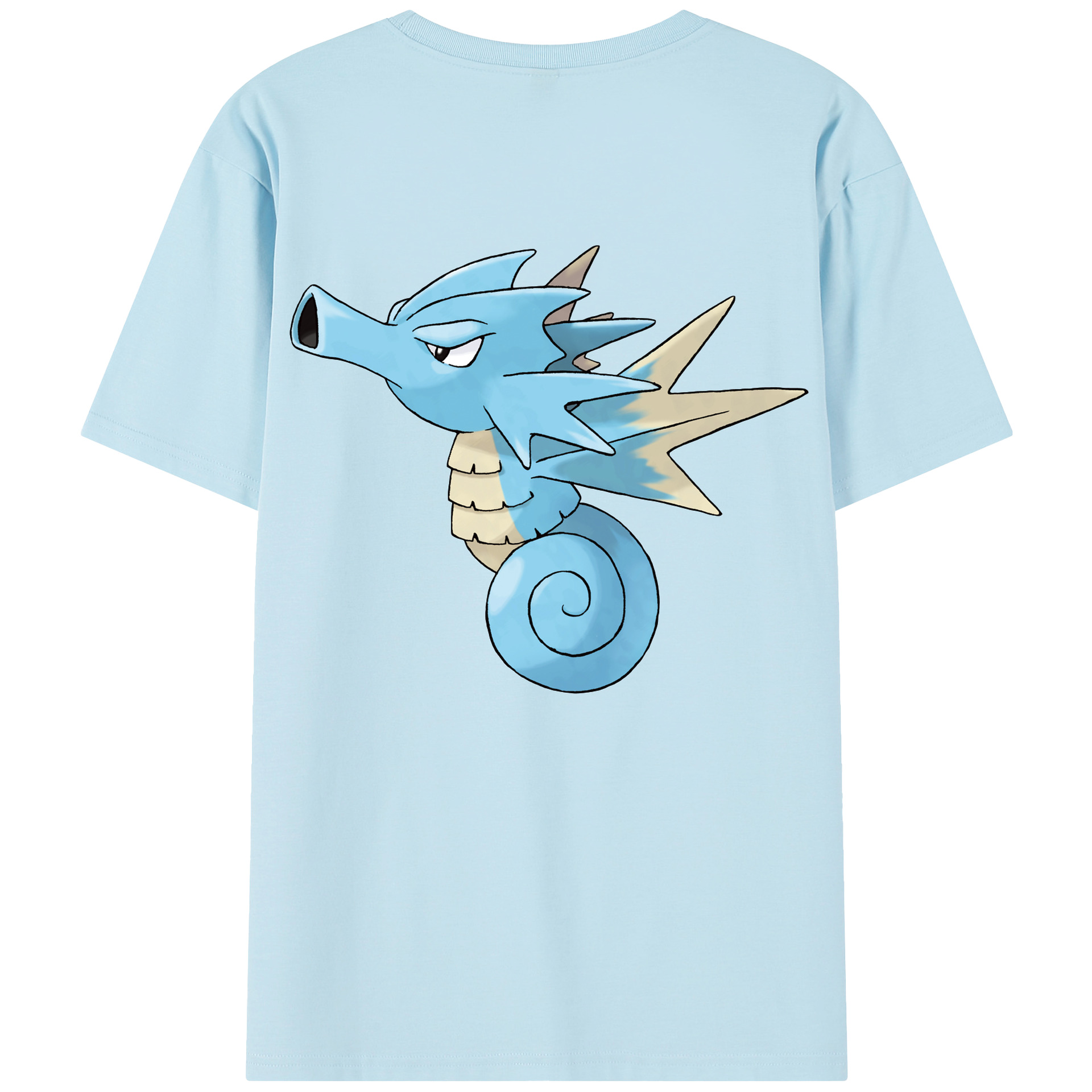 （画像用） ポケットモンスター Pokémon 綿100％半袖Tシャツ（背面プリント）